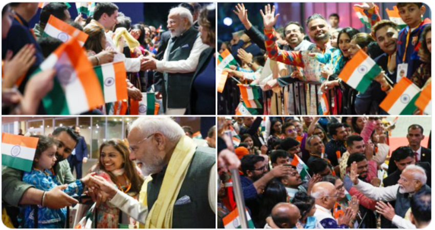 Modi Brazil BRICS summit Warm Welcomed by Indian Diaspora on 4-Day Visit